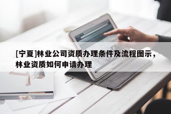 [寧夏]林業公司資質辦理條件及流程圖示，林業資質如何申請辦理
