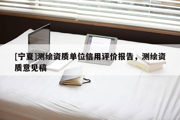 [寧夏]測繪資質單位信用評價報告，測繪資質意見稿