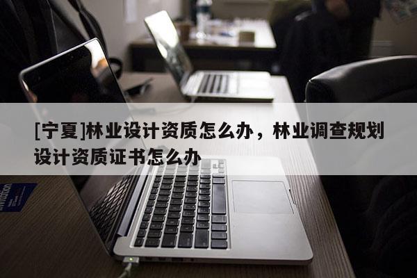 [寧夏]林業設計資質怎么辦，林業調查規劃設計資質證書怎么辦